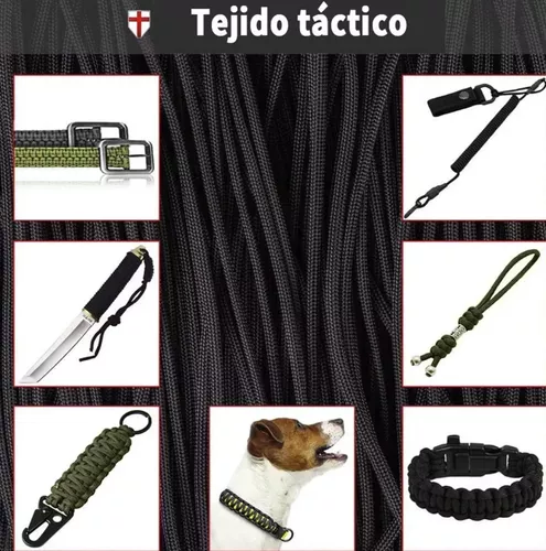 Cuerda Paracord 31 Metros Cuerda Camping Multiuso 550