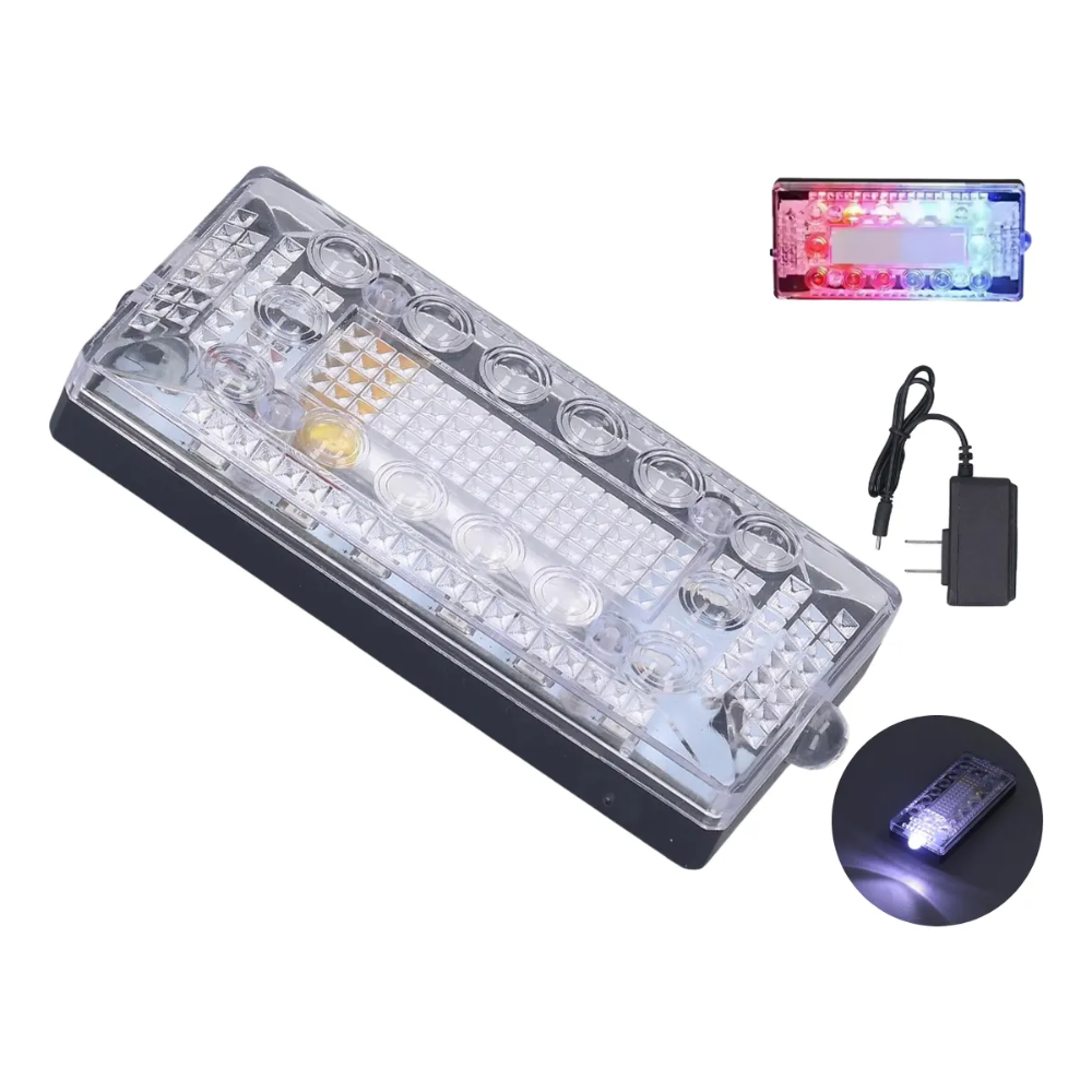 Baliza Corporal Baliza Led Sirena Linterna Recargable Baliza