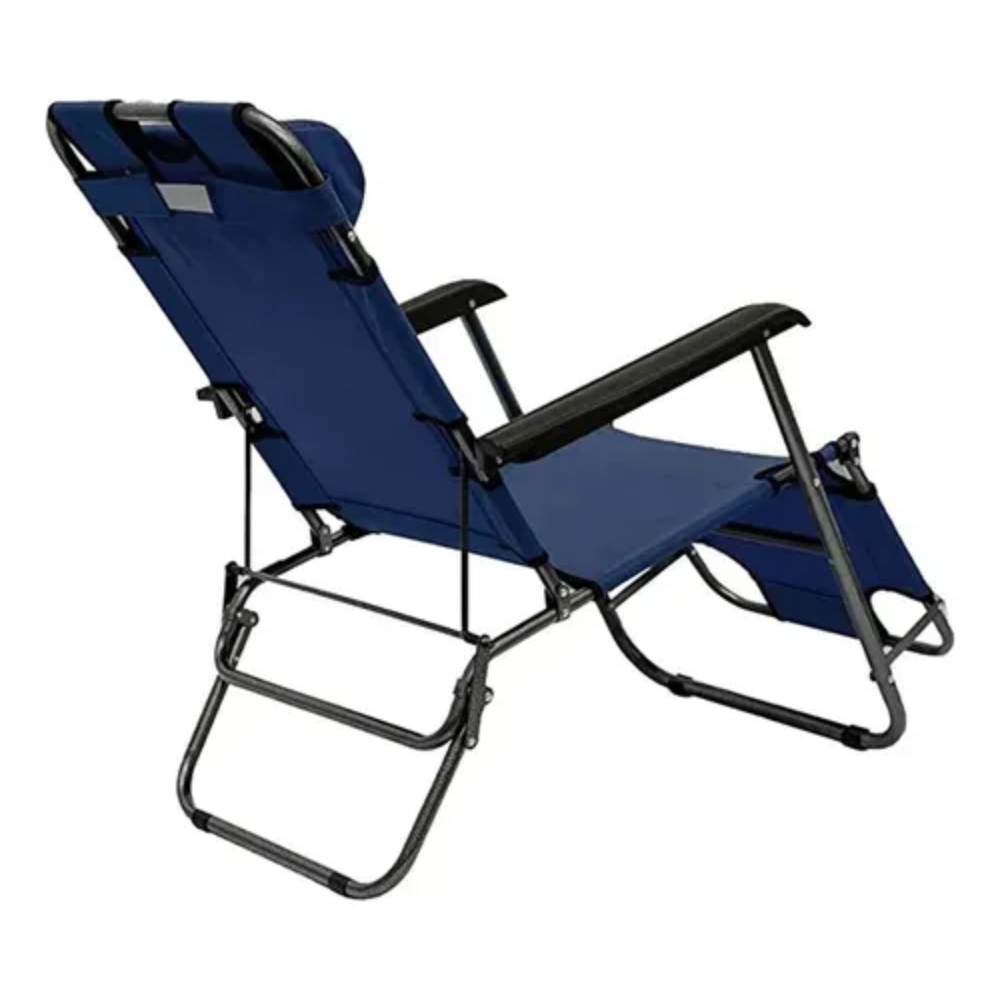 Silla Reposera Plegable Playa Silla Camping Terraza 152x47cm