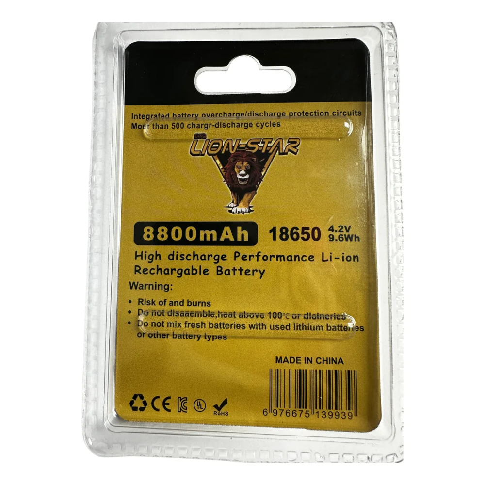 Pila 18650 Pilas 18650 4.2v 8800mah Bateria Recargable 18650
