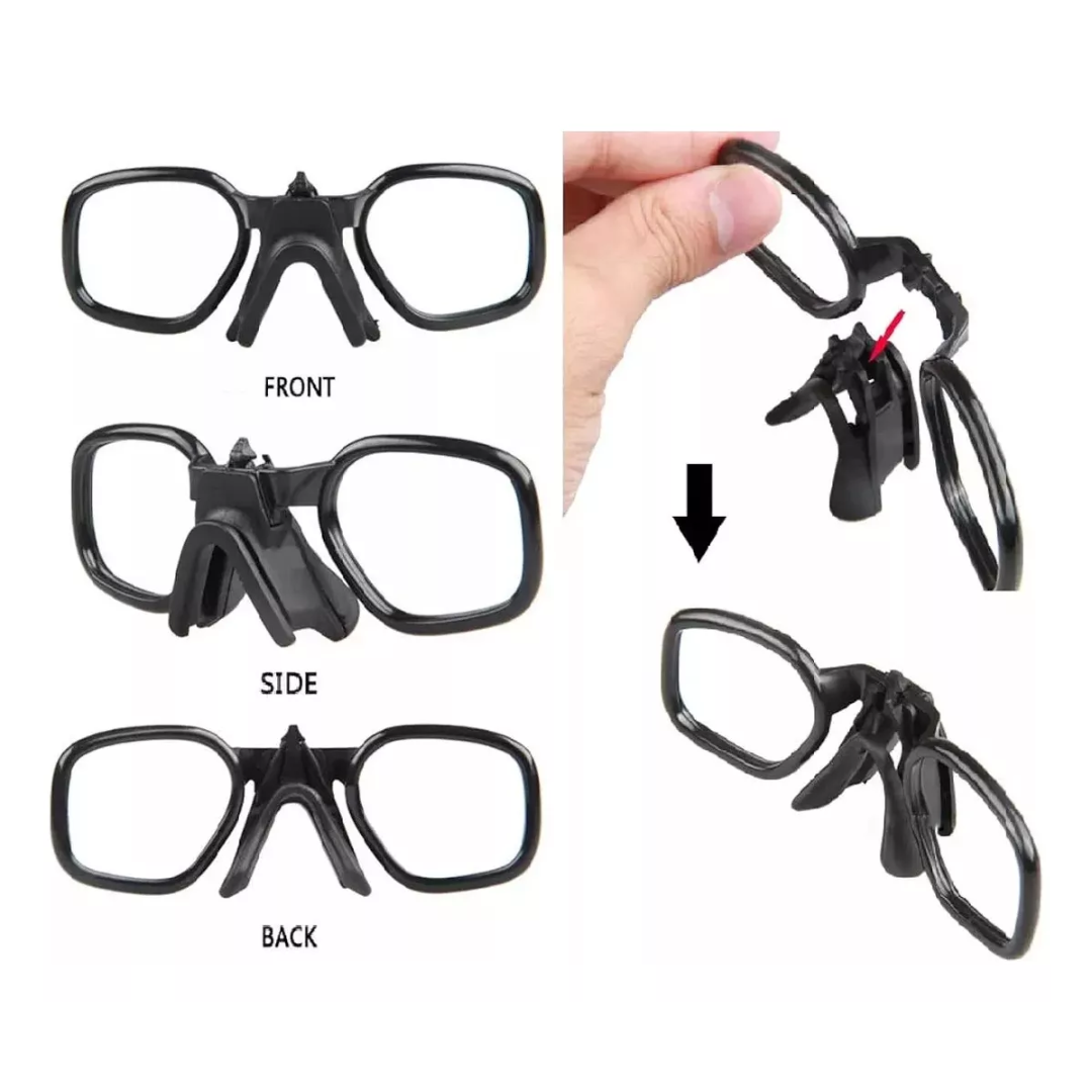 Lentes Tacticos 3 Micas Lentes Uv Airsoft Lentes Militares.
