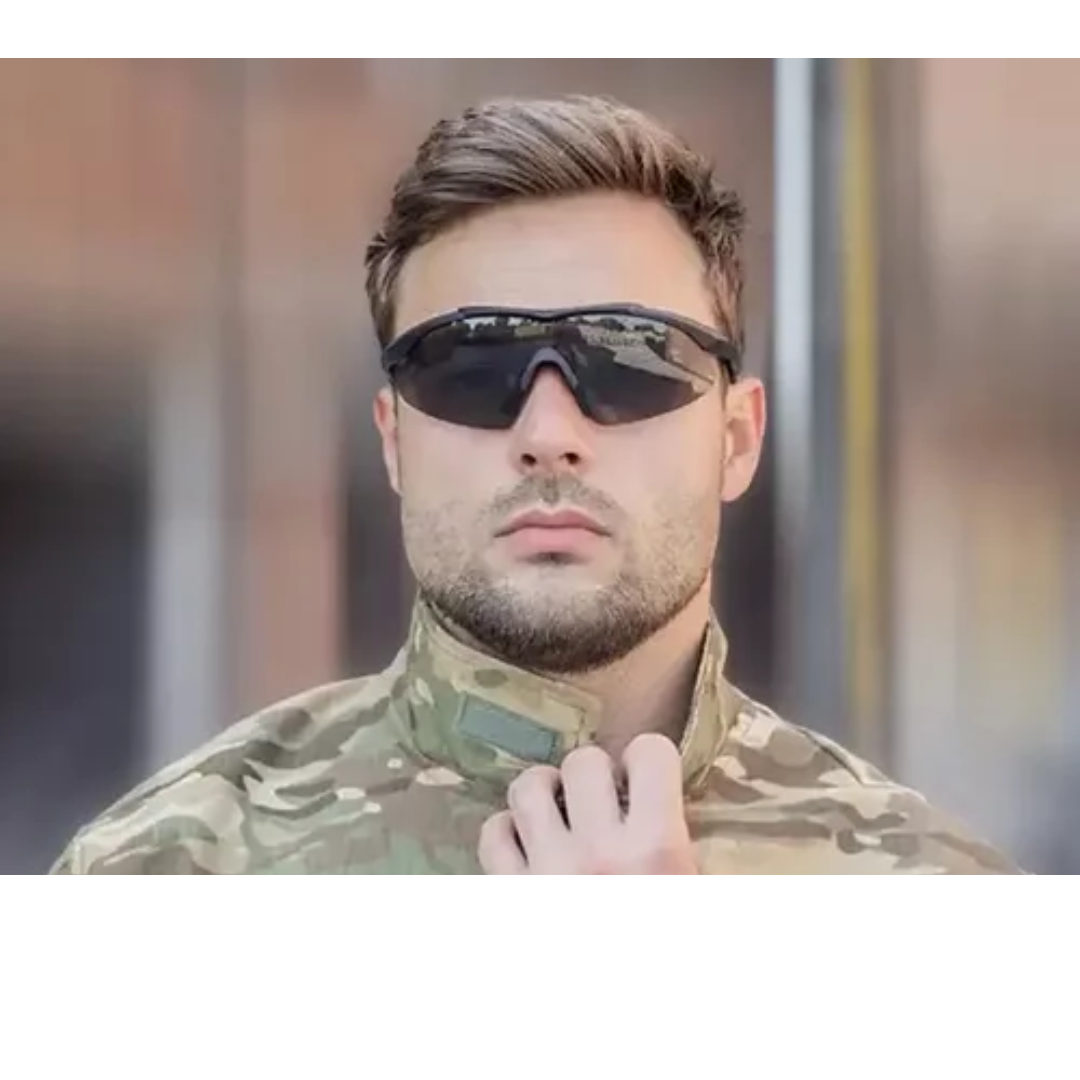 Lentes Tacticos 3 Micas Lentes Uv Airsoft Lentes Militares.