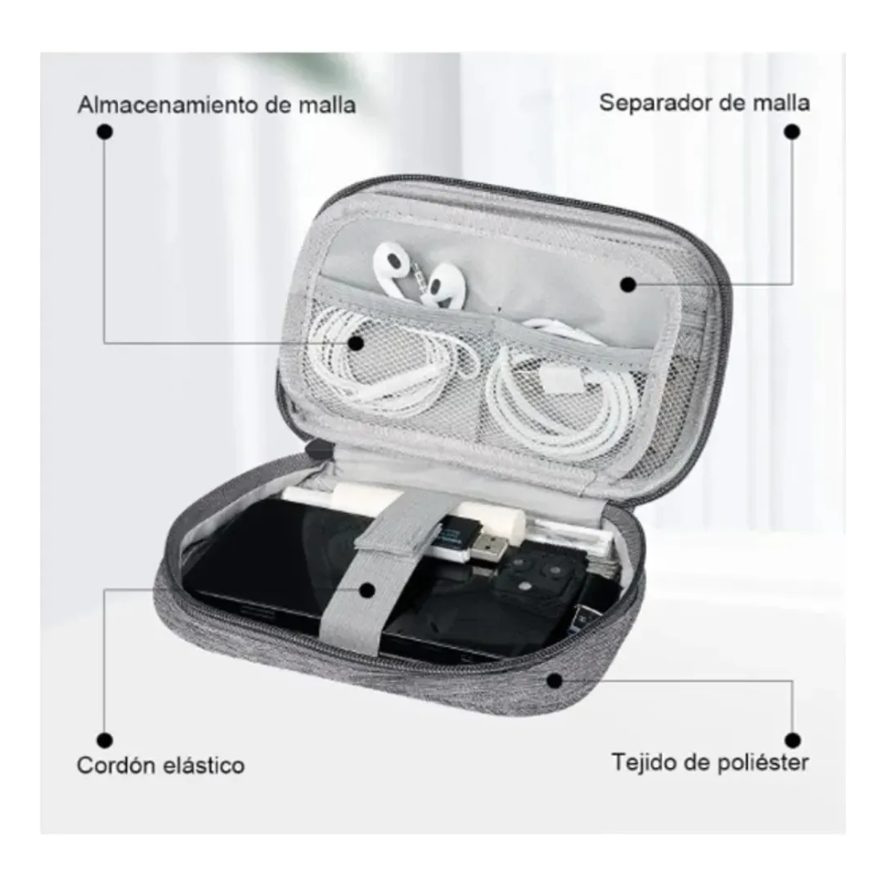 Bolso Organizador De Cables Bolso Viajes Organizador Cables