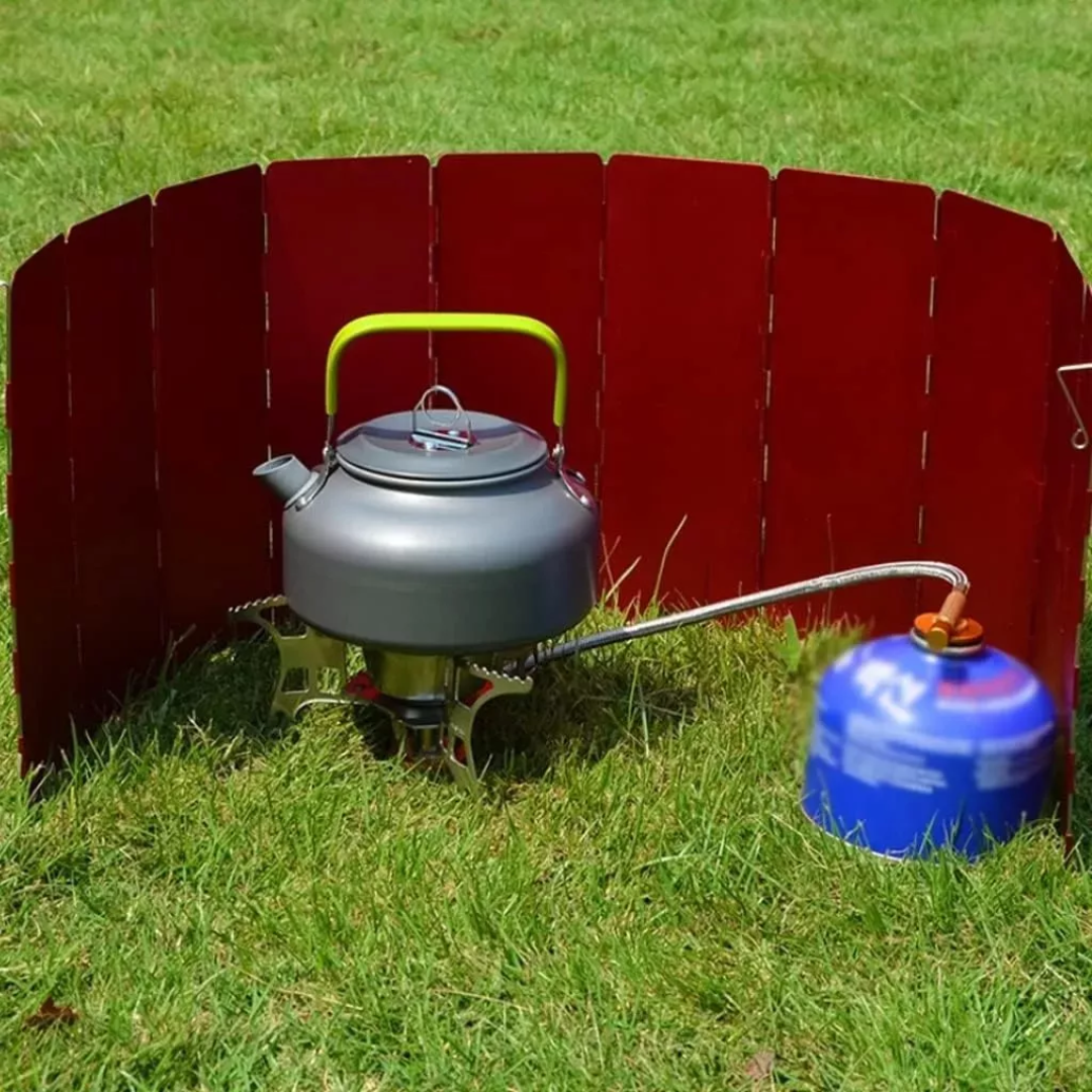 Tetera Acero Inoxidable Hervidor De Agua Camping 0.8 Litros