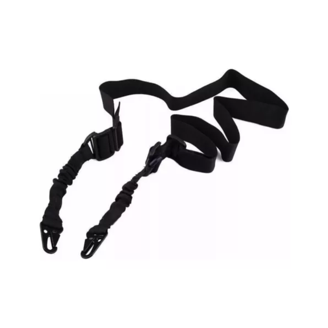 Correa 2 Puntas Porta Replica Airsoft Paintball Elastica 2p