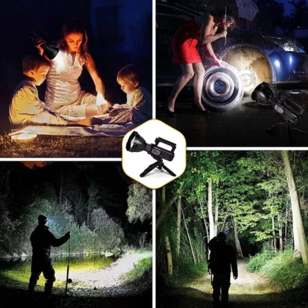 Linternas Led Potentes Recargables Usb Linterna Con Tripode