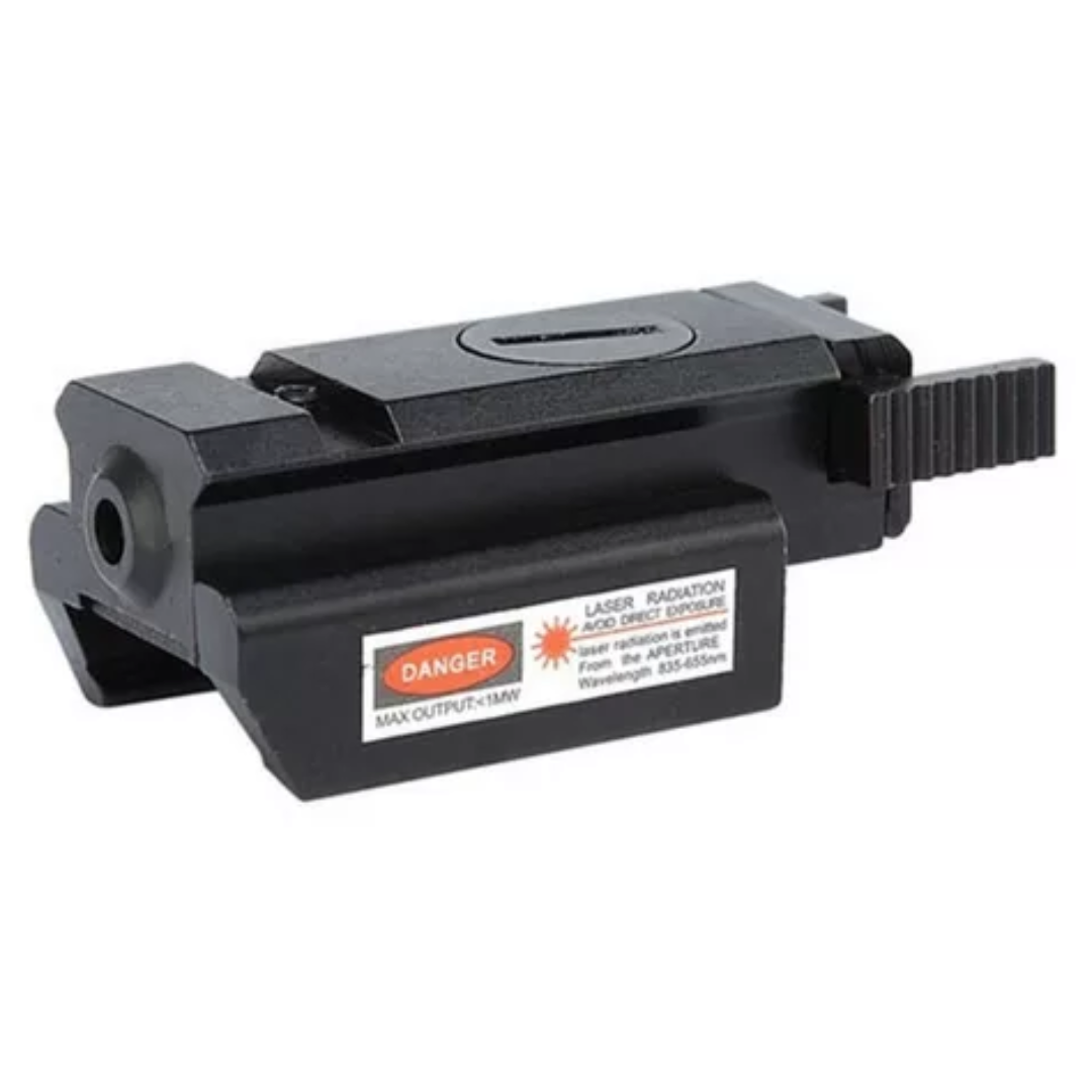 Mira Laser Mira Punto Rojo Laser Pistola Riel 20mm Metal