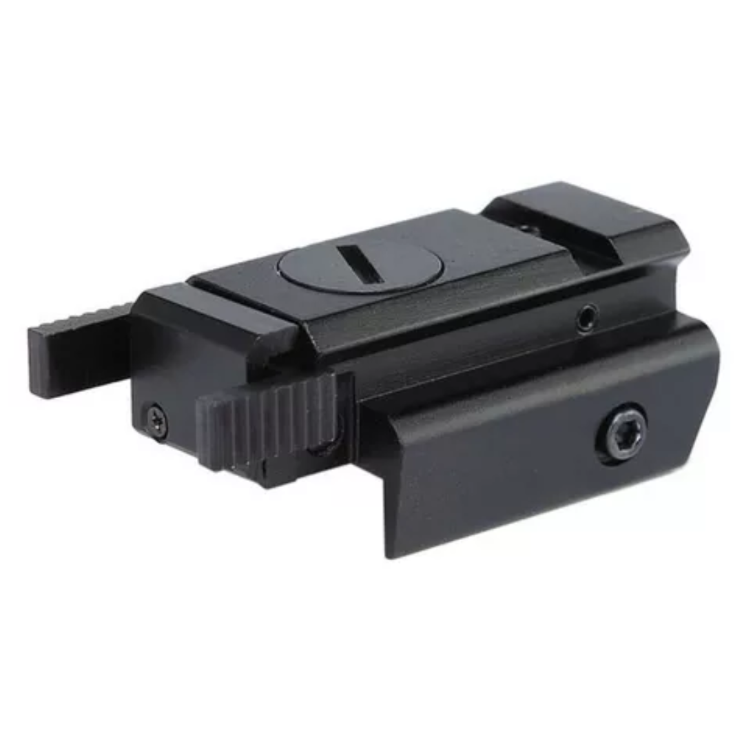 Mira Laser Mira Punto Rojo Laser Pistola Riel 20mm Metal