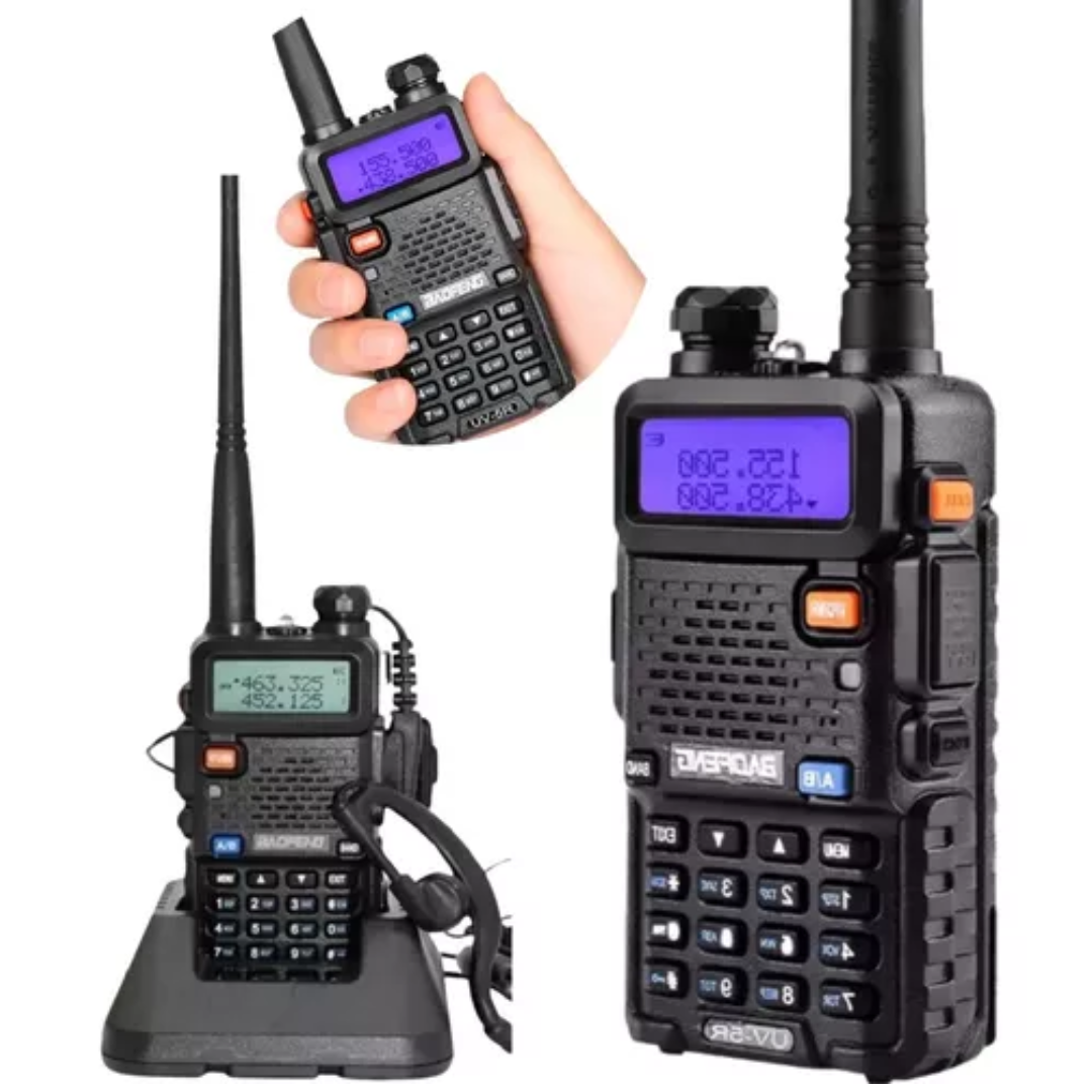 Walkie Talkie Radio Transmisor Woki Toki Radio Baofeng Uv5r