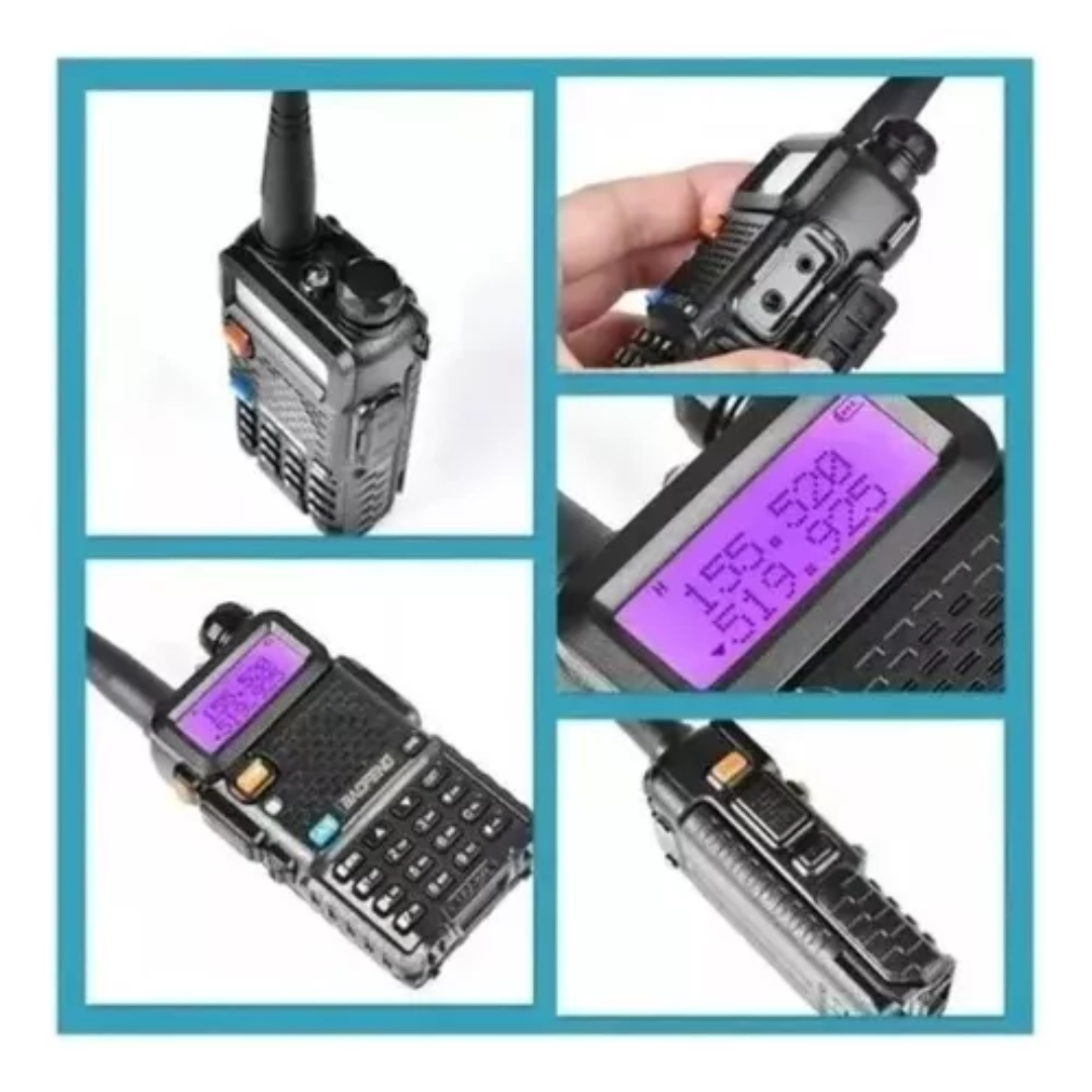 Walkie Talkie Radio Transmisor Woki Toki Radio Baofeng Uv5r