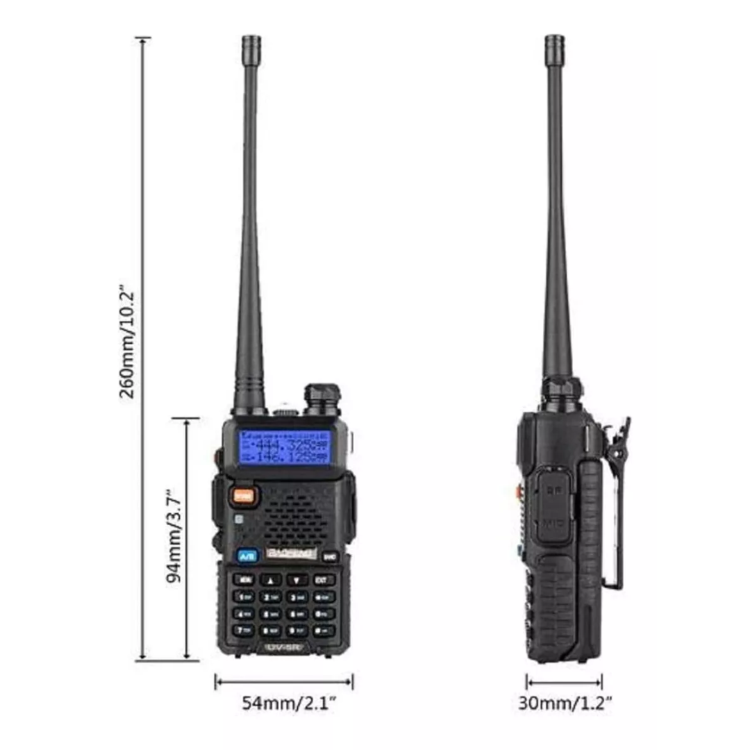 Walkie Talkie Radio Transmisor Woki Toki Radio Baofeng Uv5r