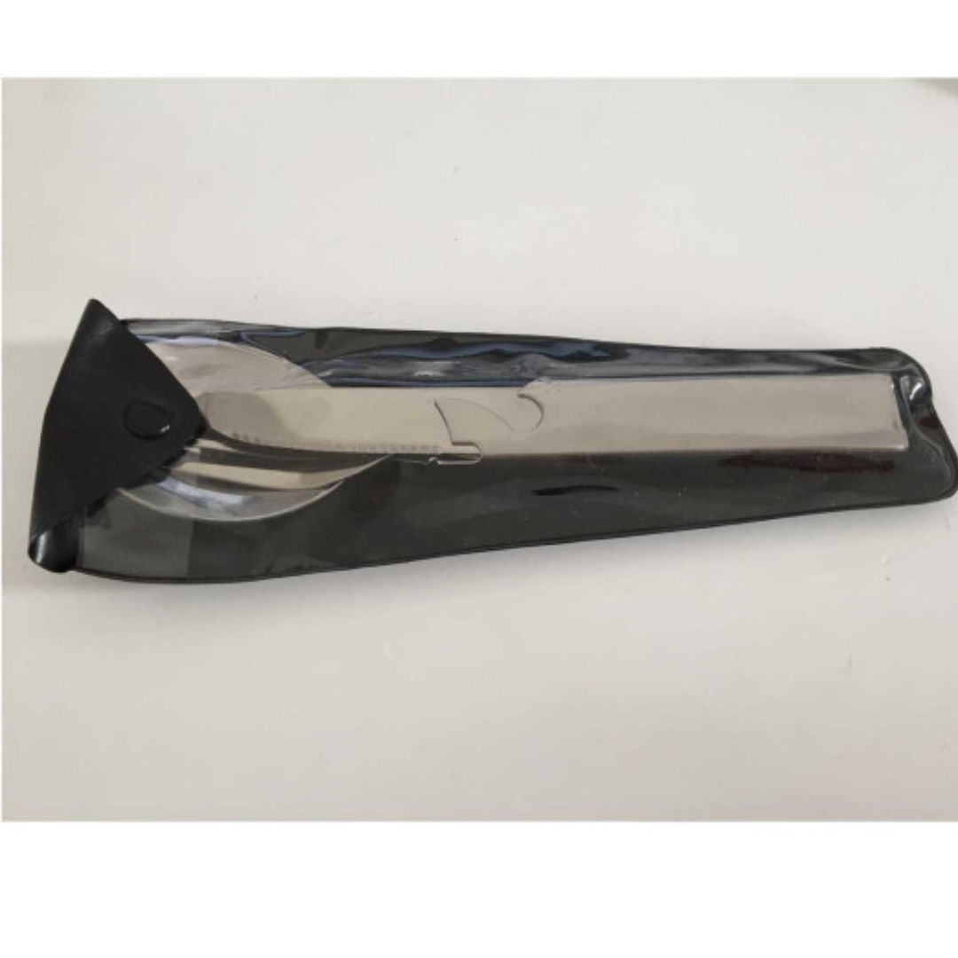 Set Cubiertos Camping Set De Cubiertos Camping 4pz Viaje