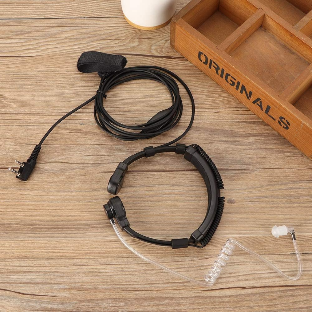 Auriculares Manos Libres Walkie Talkie Boafeng Laringofono K77