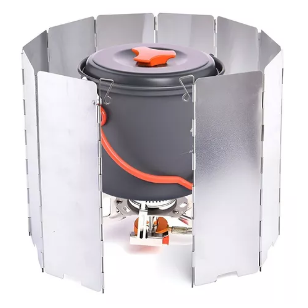 Protector De Viento Para Cocinilla Portatil Camping 84x24cm