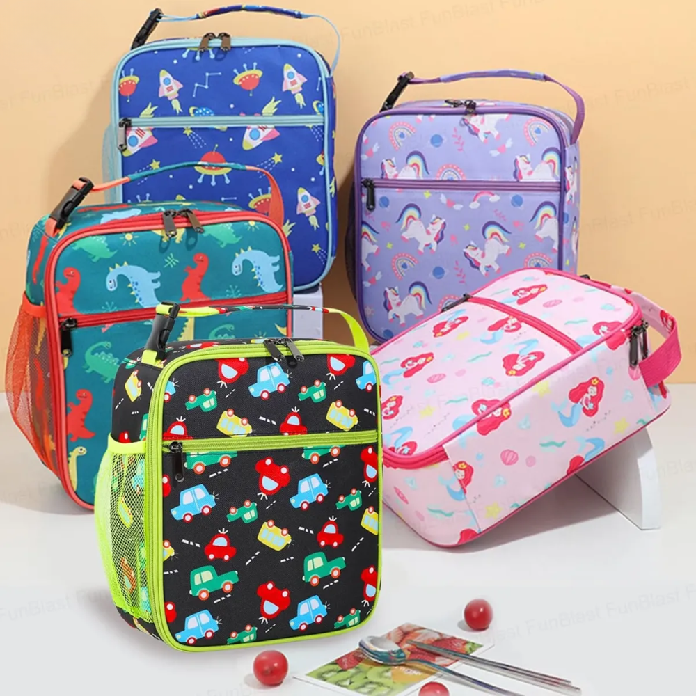 Lonchera Para Niños Lonchera Colacion Bolso Portatil Termico