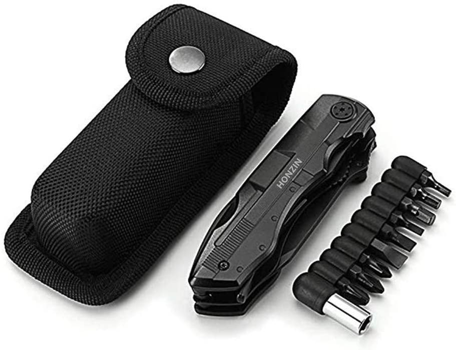 Navaja Tactica Cuchillo Tactico Militar Alilicate 16en1 Blck