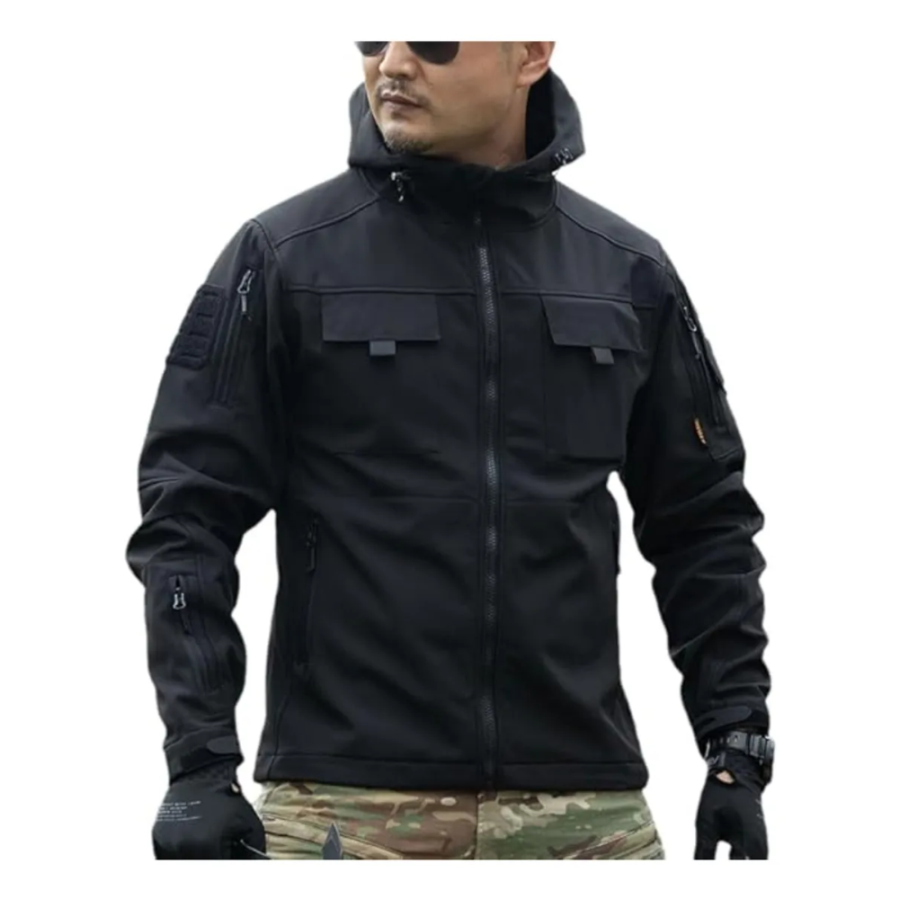 Poleron Softshell Tactico Poleron Militar Airsoft Poleron Caza Poleron Ziper