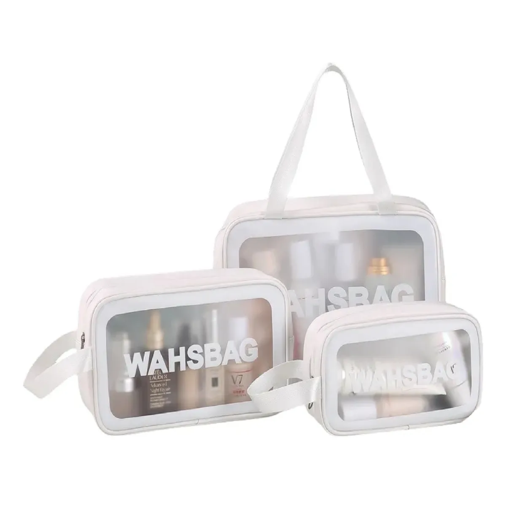 Set 3 Organizador Viaje Bolso Maquillaje Organizador Neceser
