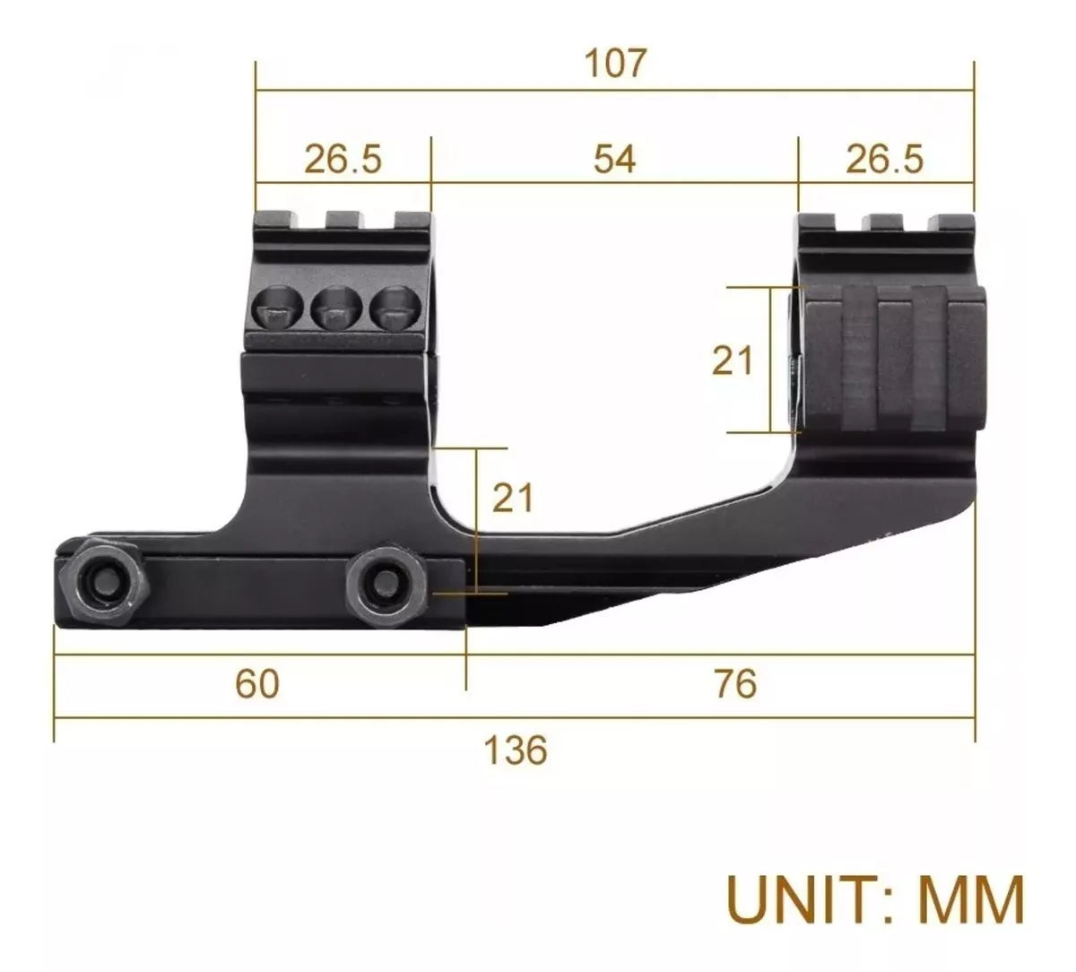 Montura Mira Telescopica Montura Para Mira Telescopica 11mm