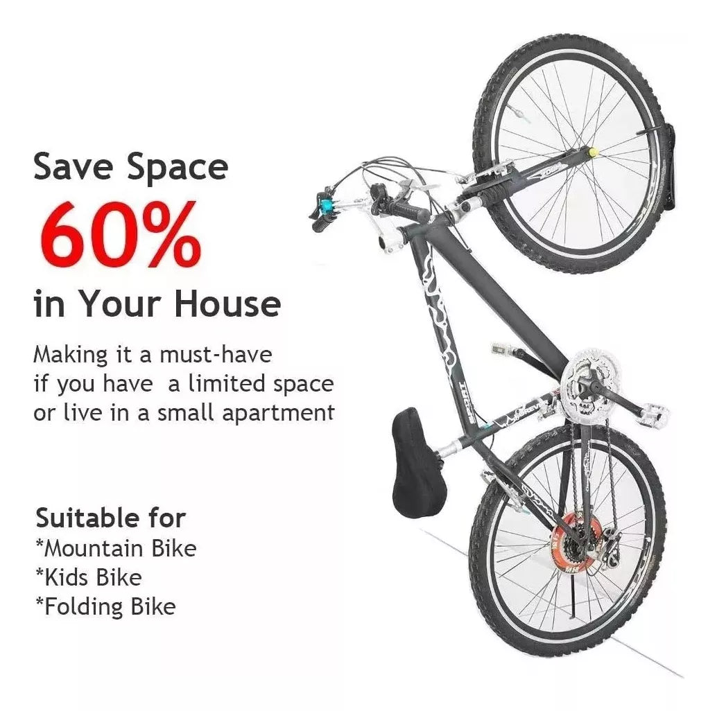 Gancho Para Bicicletas Soporte Muro Portabicicleta De Pared