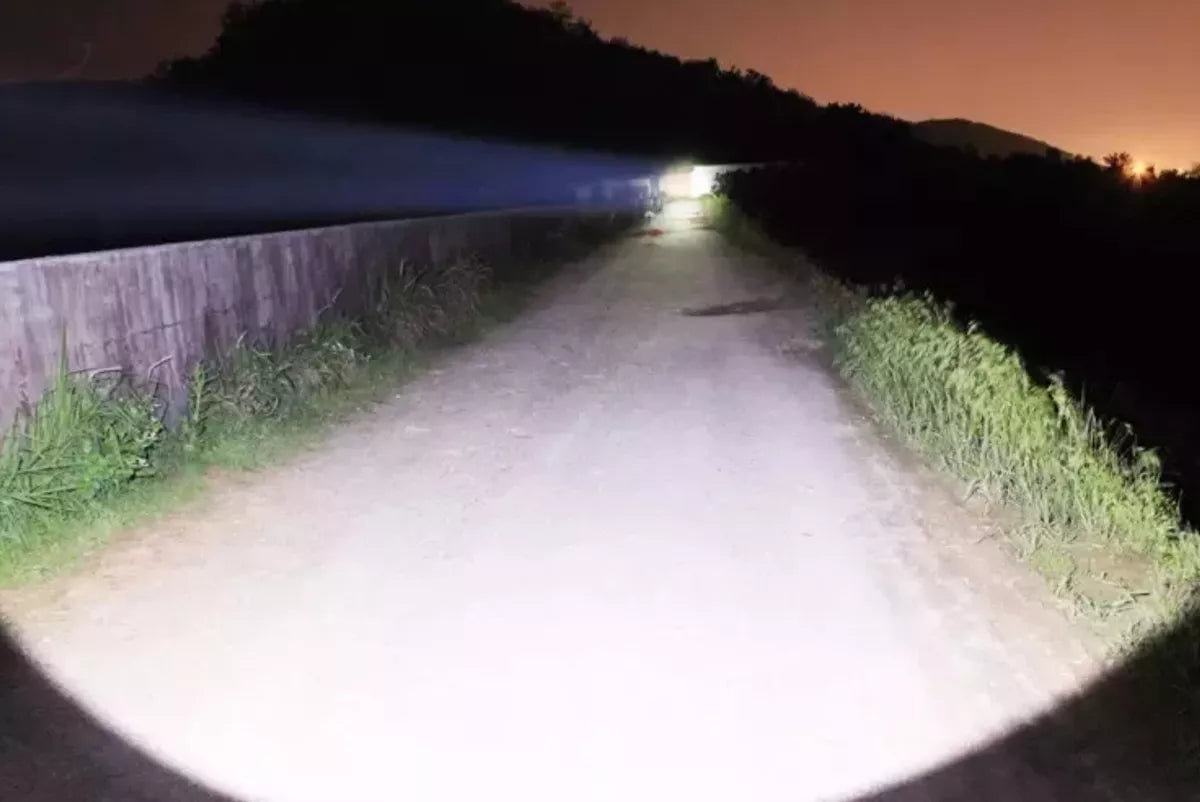 Linterna Minera Usb Camping Foco Led Caza 800w Largo Alcance