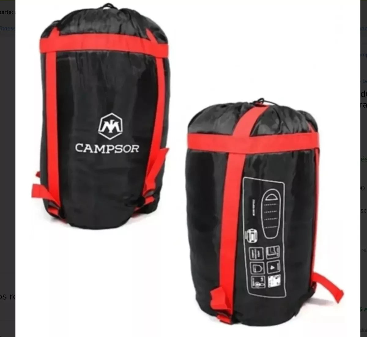 Saco De Dormir Termico Sacos Para Dormir Termicos -12c 220cm
