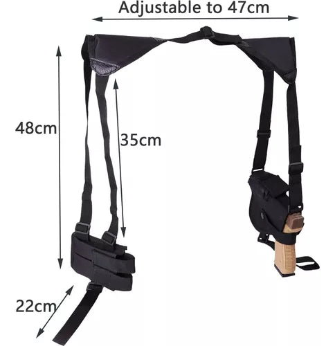 Pistolera Sobaquera Tactica Militar Funda Pistola Airsoft