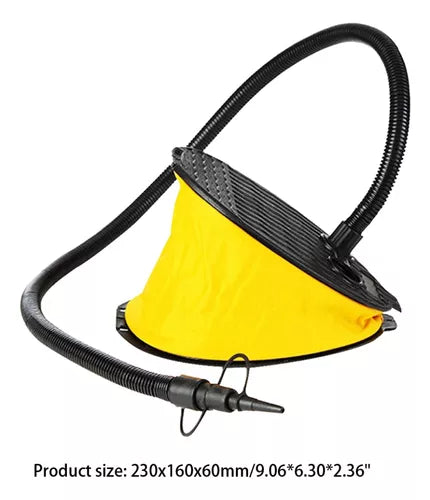 Inflador Pie Bomba Inflador Aire Bomba Manual Colchon