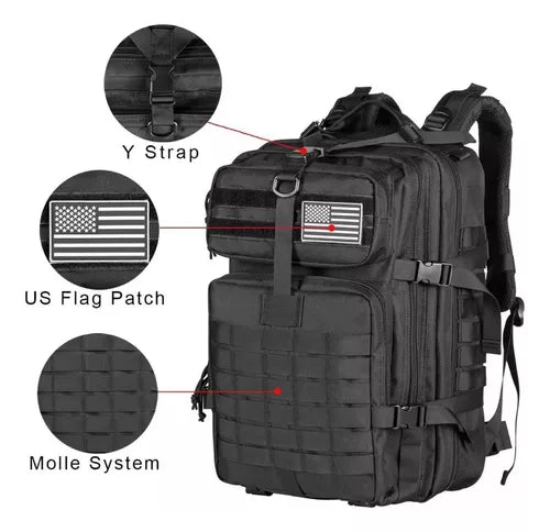 Mochila Tactica Bolso Militar Treking Mochila Tactica 50Litros