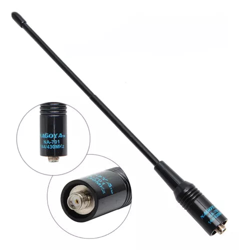 Antena Baofeng Na-701 Vhf Airsoft Baofeng Base Walkie Talkie 38cm