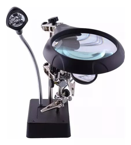 Lupa Led Escritorio Lampara Lupa Lupa Con Luz Led Lupa 10x