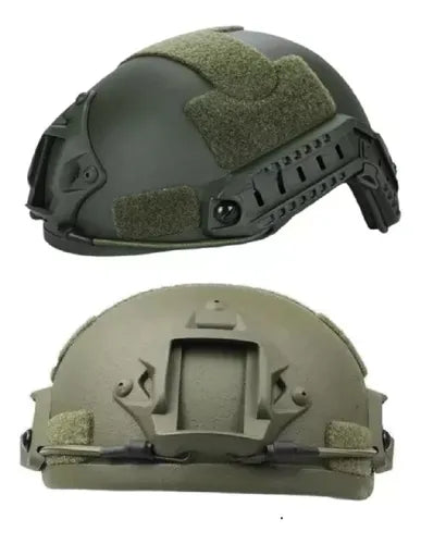 Casco Airsoft Cascos Tactico Airsoft Casco Emerson ajustable Verde