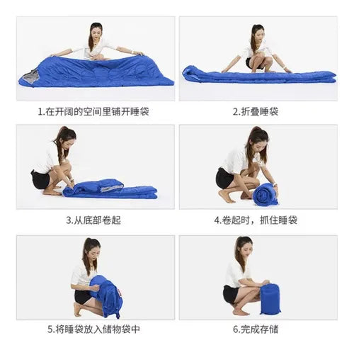 Saco De Dormir Termico Sacos Para Dormir -5c 180x75cm 1.8kg