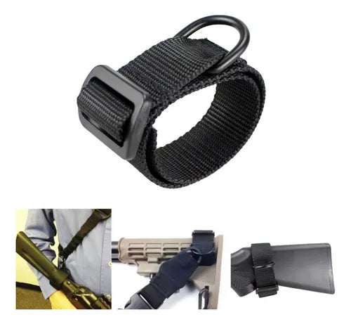 Correa Culata Rifle Adaptador Escopeta Correa M4 Caza