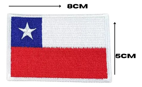 Parche Chile Parche Velcro Tactico Parche Bandera De Chile