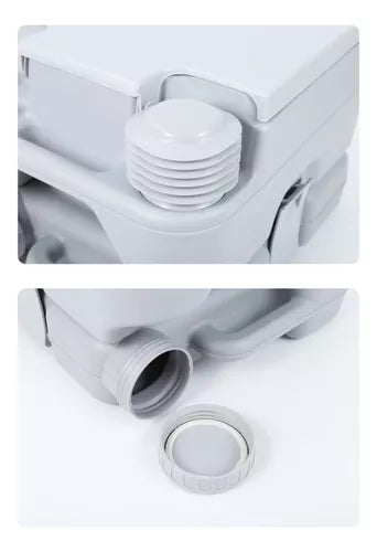 Inodoro Portatil Quimico Camping Para Camping Baño 20 Litros