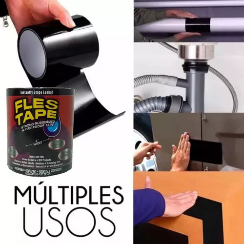 Cinta Fles Tape Fles Seal Cinta Adhesiva Impermeable 1.5 Mts