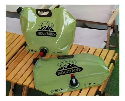 Contenedor De Agua 8 Litros Vejiga De Agua Camping Bolsa