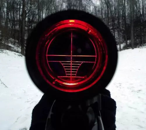 Mira Telescopica Rifles Pcp Caza Iluminada 3-9x40 Riel 11mm