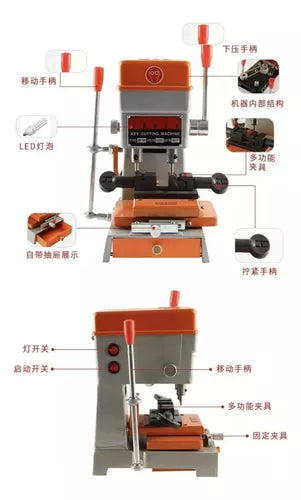 Maquina Llaves Maquina Electrica Copia Llaves Manual 368-a