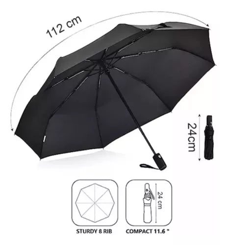 Paragua Retractil Paragua Bolso Paragua Plegable 36cm