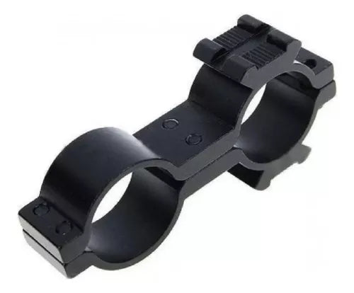 Soporte Linterna Tactica Airsoft Paintball Doble Anillo