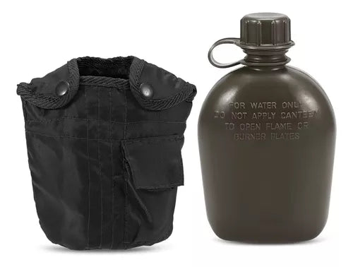Cantimplora Militar Botella De Agua Cantimplora Camping 1L