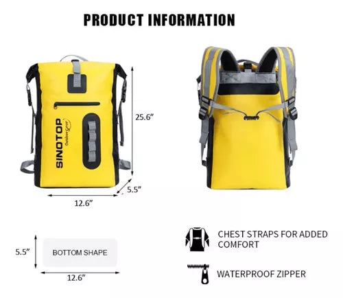 Mochila Impermeable Bolso Seco Mochila Camping Outdoor 30l