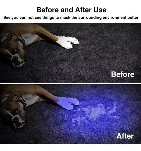 Linterna Luz Ultravioleta Linternas Recargables Linterna Uv