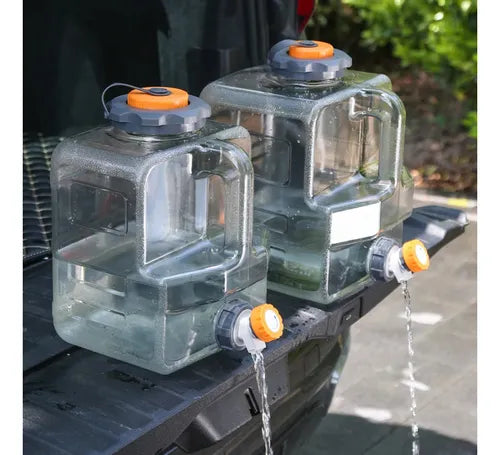 Cubo Contenedor De Agua Camping Bidon De Agua Portatil 12lts