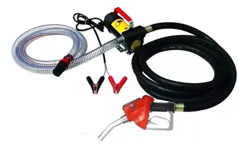 Kit Bomba De Trasvasije Diesel Motor Manguera Gasolina 175w