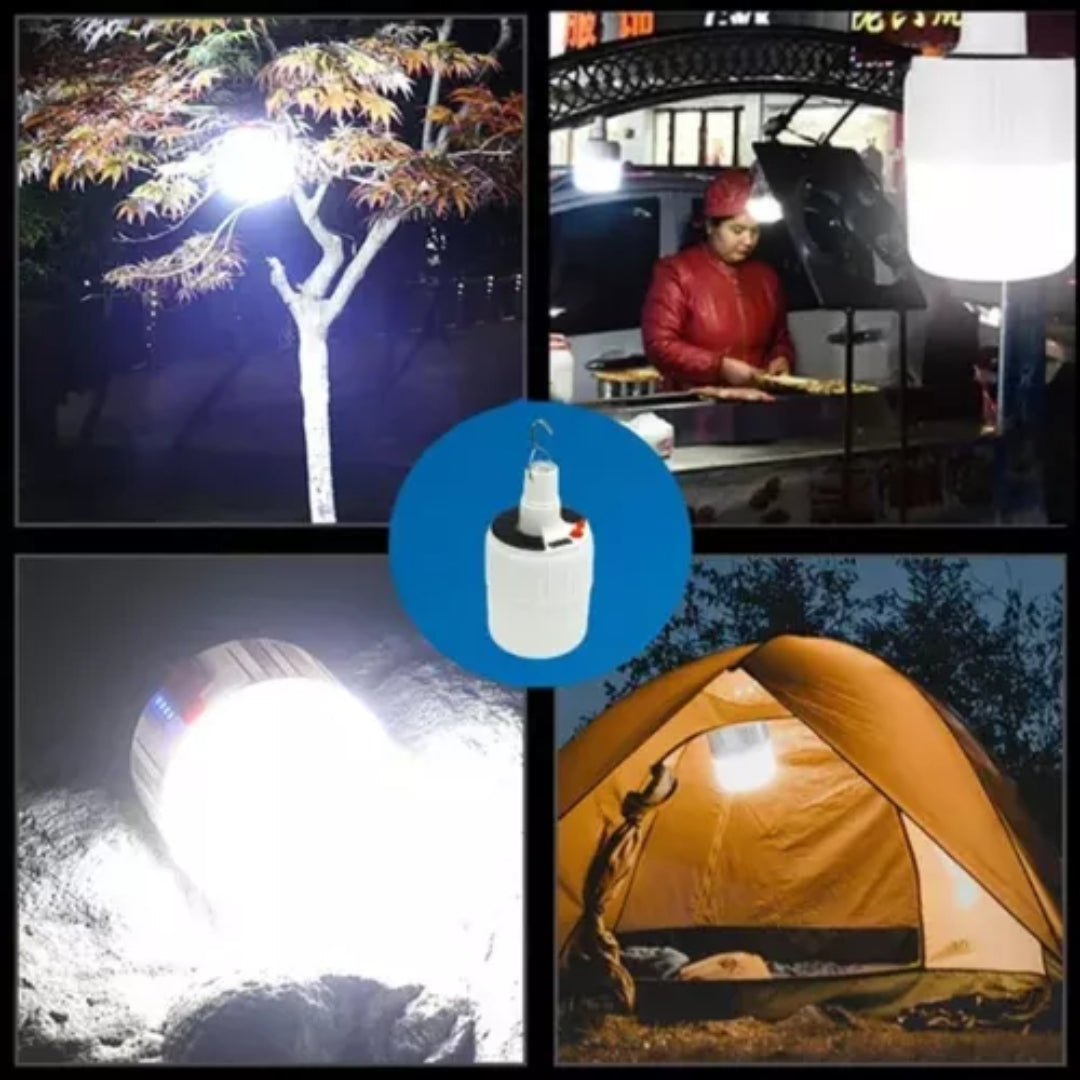 Lampara Camping Recargable Carpa Lamparas Solar Led Camping