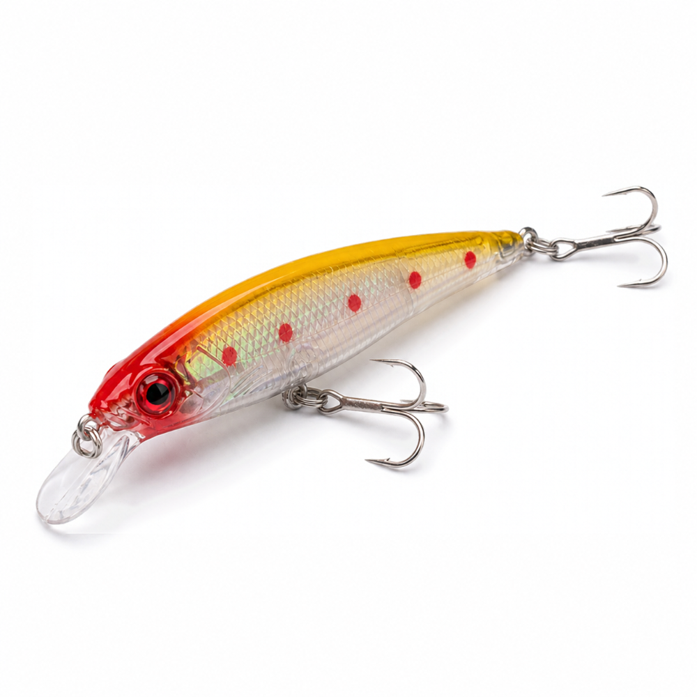 Señuelo Pesca 11cm Con 2 Ganchos Triples Señuelos Mar 13g