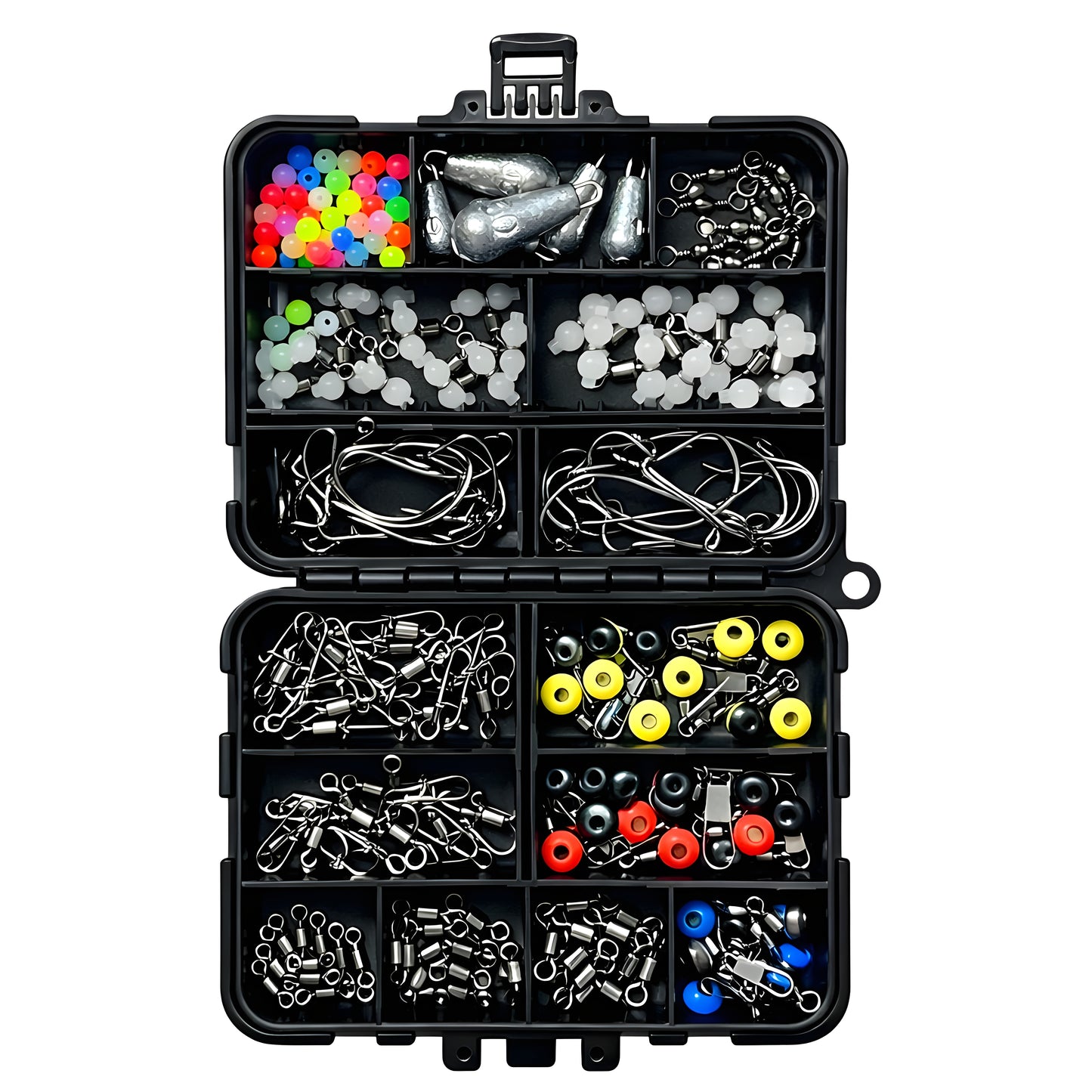 Kit Señuelo Pesca Organizadora Anzuelo Pesca Señuelos 191pz